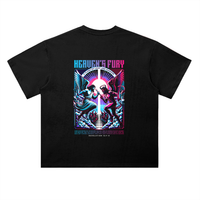 Load image into Gallery viewer, Heaven's Fury - Heavyweight Drop Shoulder Cotton T-Shirt