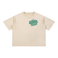 Load image into Gallery viewer, Jesus is Lord - Mineral Wash Boxy Cotton T-Shirt