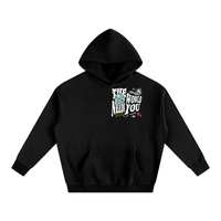 Load image into Gallery viewer, The World Needs You - Oversize Fleeced Hoodie