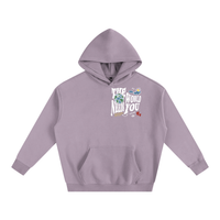 Load image into Gallery viewer, The World Needs You - Oversize Fleeced Hoodie