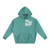 Load image into Gallery viewer, The World Needs You - Oversize Fleeced Hoodie