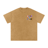 Load image into Gallery viewer, Faith Over Fear - 2 Timothy 1:7 - Snow Washed Oversized Cotton T-Shirt