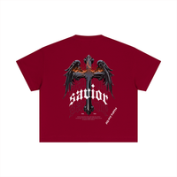 Load image into Gallery viewer, Savior - Essential Cotton Boxy T-Shirt
