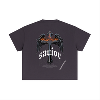 Load image into Gallery viewer, Savior - Essential Cotton Boxy T-Shirt