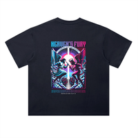 Load image into Gallery viewer, Heaven's Fury - Heavyweight Drop Shoulder Cotton T-Shirt
