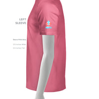 Load image into Gallery viewer, Char Pink Triblend - SLEEVE_LEFT